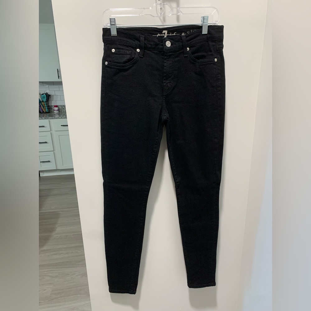 seven for all mankind black jeans